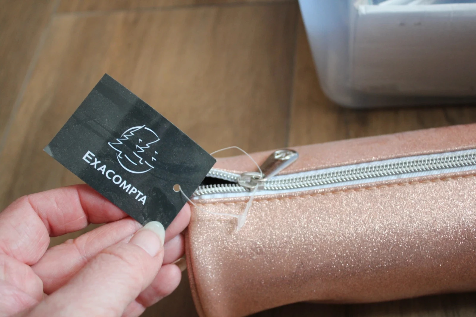 Magnifique Exacompta School Bag - Rose Gold Sequined – photo 4